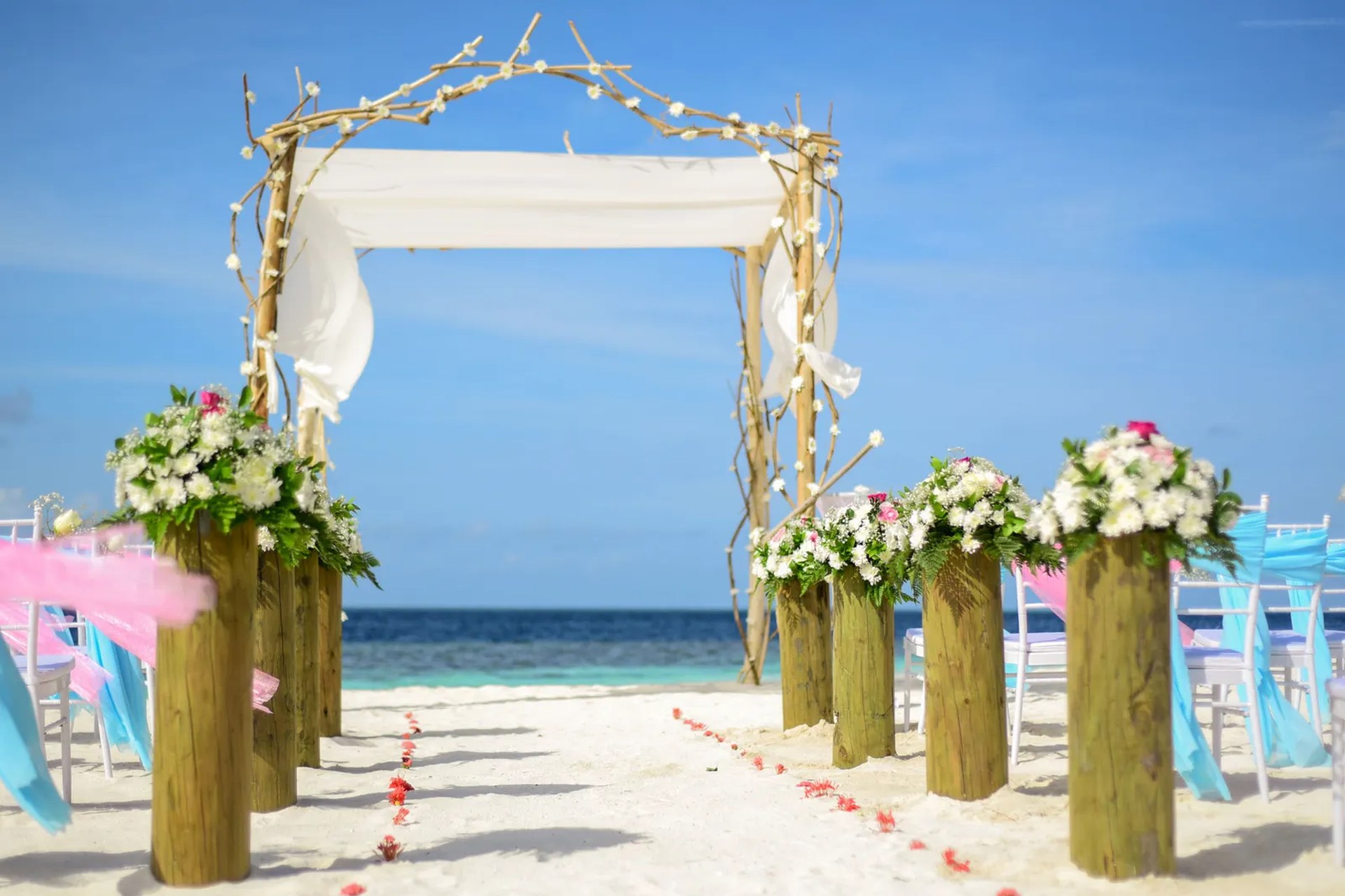 Your love story. A remarkable setting.